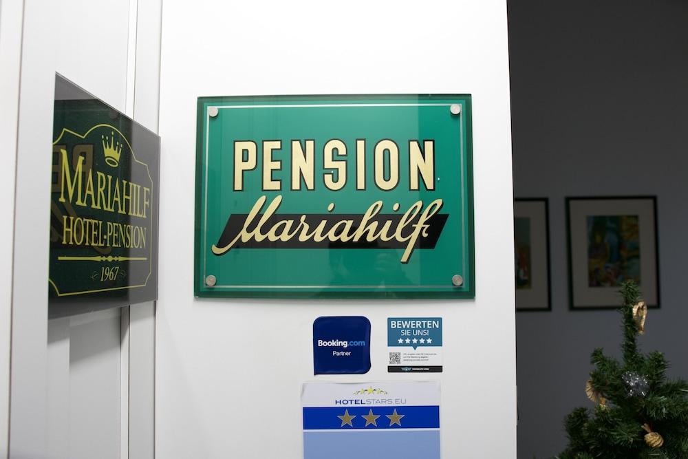 Pension Hotel Mariahilf Wien Eksteriør billede